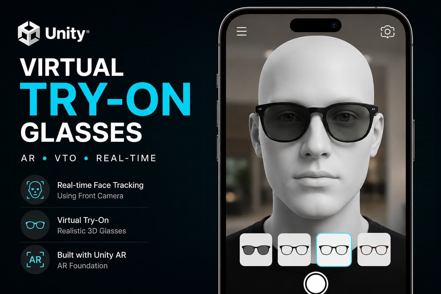 AR Virtual Try-On, AR Application preview